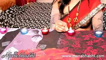 Indian Amateur Babe Mona With Her Partner Body Massage video