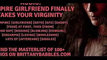 Erotic Audio Story For Men: Girlfriend Experience Vampire Roleplay video