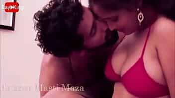 Bhabi  sexy Honeymoon hot red bra video