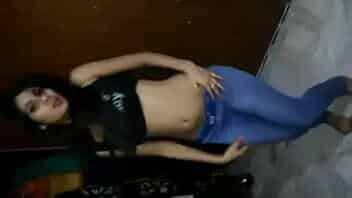 sexy girl dance in hostel room video