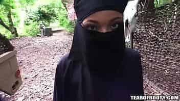 arab girl must wear hijab while getting fucked video