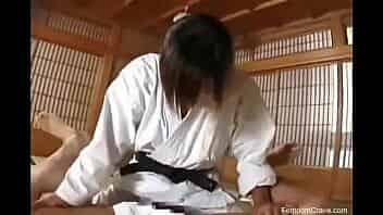 Karate master pegging his ass video